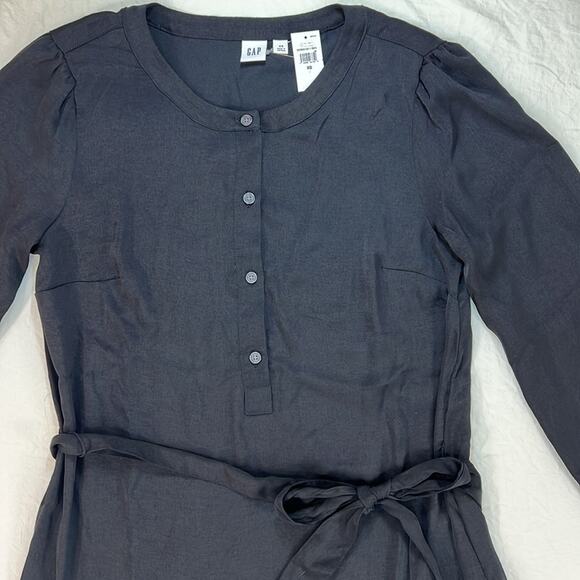 GAP Women's Dress XS Black Academia Preppy Whimsigoth Boho Lightweight - Picture 3 of 13